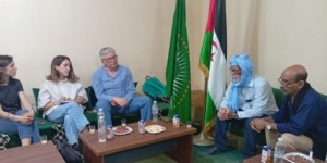 وزير الصحة العمومية الصحراوية يستقبل رئيس منظمة اطباء العالم الإسبان