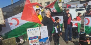 أنشطة ووقفات تضامنية مع المعتقلين السياسيين الصحراويين في فرنسا