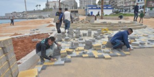 رابحي يتفقد مشاريع تهيئة وعصرنة الجهة الغربية لخليج العاصمة 