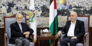 درويش يبحث مع خرزاي آخر التطورات السياسية والعدوان الصهيوني على غزة