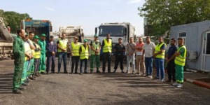 الوالي المنتدب لبئر توتة يحذر من التسبب في اعطاب بعتاد رفع النفايات