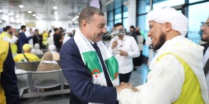 الجزائر :انطلاق أول رحلة إلى البقاع المقدسة من مطار هواري بومدين الدولي