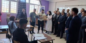 سعداوي يعطى إشارة انطلاق امتحان إثبات المستوى لـ600 ألف مترشح