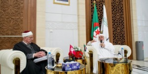 الشيخ القاسمي يستقبل مفتي تونس ويؤكد على دور جامع الجزائر في ترسيخ المرجعية المالكية في شمال إفريقيا