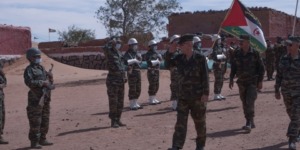 رئيس الجمهورية الصحراوية يشرف على تخرج دفعة من مقاتلي الناحية العسكرية الثانية