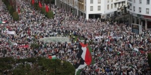 احتجاجات حاشدة في المغرب لتجديد المطالبة بإسقاط كل اتفاقيات التطبيع مع الكيان الصهيوني