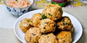 كويرات سمك ميرلان مطهوة بالبخار