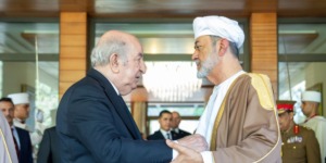 الرئيس تبون يودع أخاه جلالة السلطان هيثم بن طارق