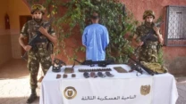 إرهابي يسلم نفسه وتوقيف 14 عنصر دعم للجماعات الإرهابية