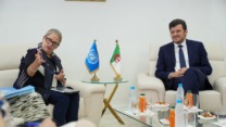 الجزائر والأمم المتحدة تبحثان تعزيز التعاون التقني في قطاع التكوين المهني