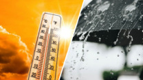 موجة حر وأمطار رعدية على عدة ولايات