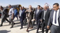 وزير الري يعاين مشروع إنجاز محطة التصفية بعين وسارة