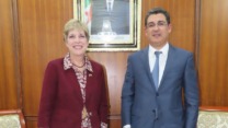 وزير الصحة يستقبل سفيرة الولايات المتحدة الأمريكية بالجزائر