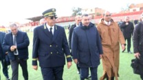 وزير الداخلية يقف على مخلفات التقلبات الجوية الأخيرة بسيدي عيسى